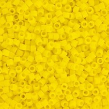 Miyuki delica Beads 11/0 - Matted opaque canary DB-1582